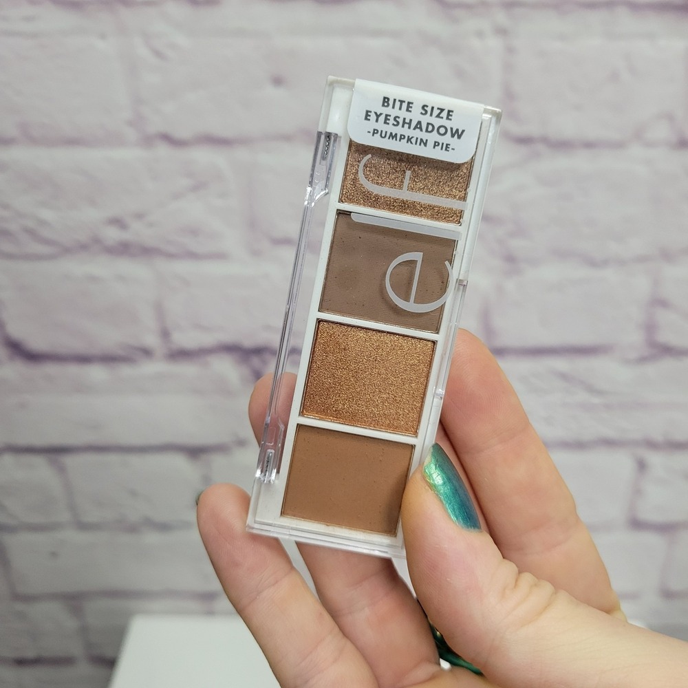 NEW No Box E.L.F Bite Size Eyeshadow Palette Pumpkin‎ Pie 0.12oz